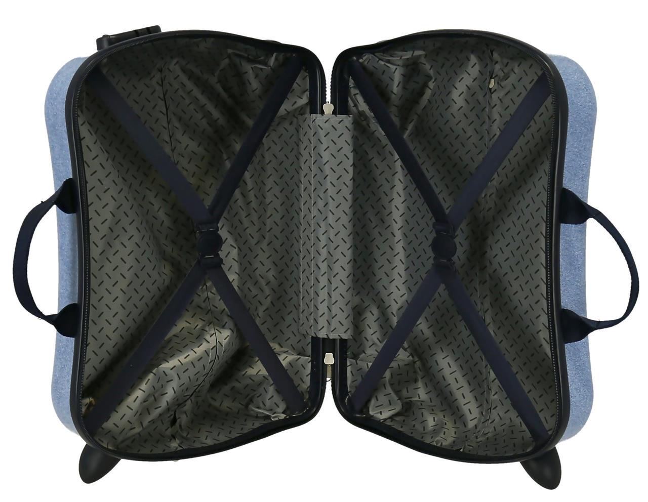 JOUMMABAGS Dětský kufřík odrážedlo na kolečkách LILO A STITCH Dace it out -expecting MAXI 50 x 38 x 20 