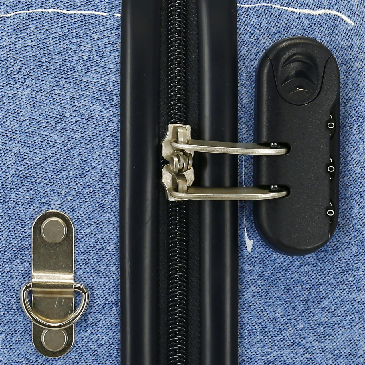 JOUMMABAGS Dětský kufřík odrážedlo na kolečkách LILO A STITCH Dace it out -expecting MAXI 50 x 38 x 20 