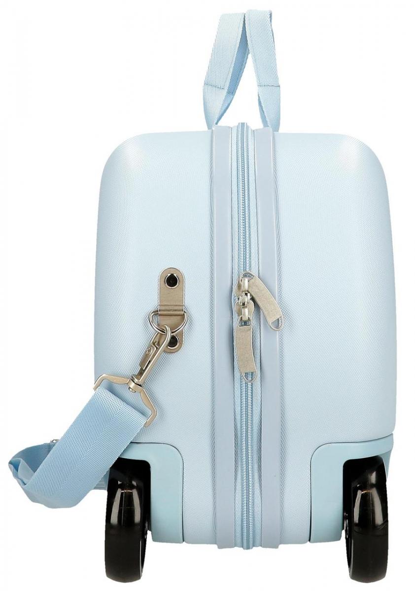JOUMMABAGS Dětský kufřík odrážedlo na kolečkách LILO A STITCH Happy blue 45 x 31 x 20