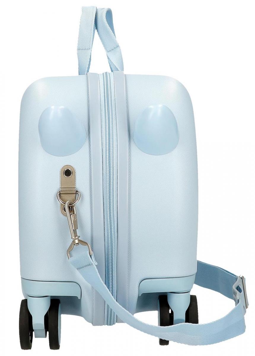JOUMMABAGS Dětský kufřík odrážedlo na kolečkách LILO A STITCH Happy blue 45 x 31 x 20