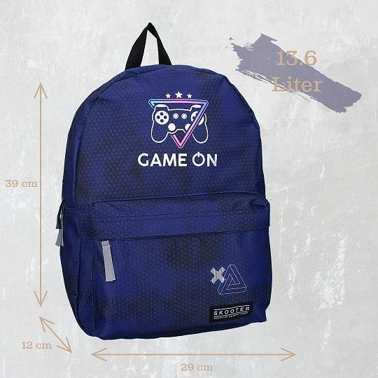 ŠKOLNÍ BATOH SKOOTER GAME ON 39 cm, uni