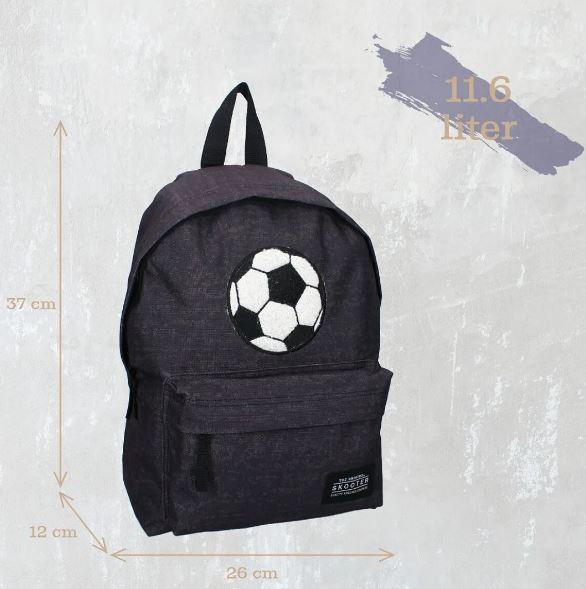 ŠKOLNÍ BATOH SKOOTER FOTBAL 37 cm, uni