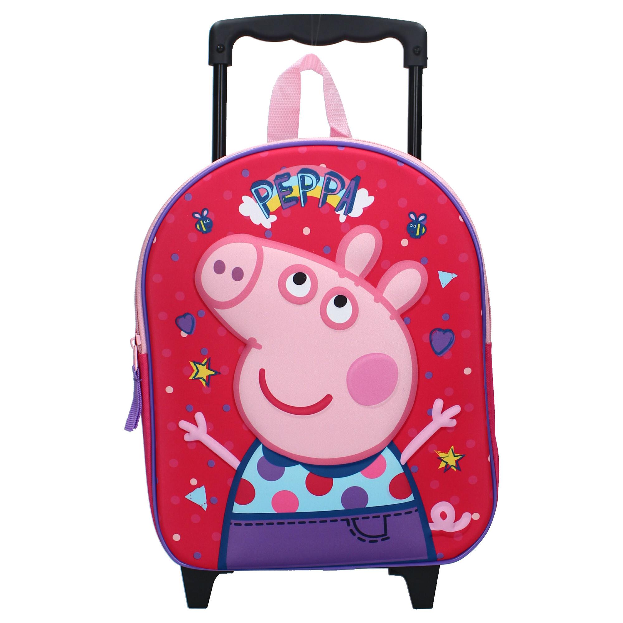 VADOBAG Kufr trolley batoh PEPPA PIG 3D 32 x 26 x 11