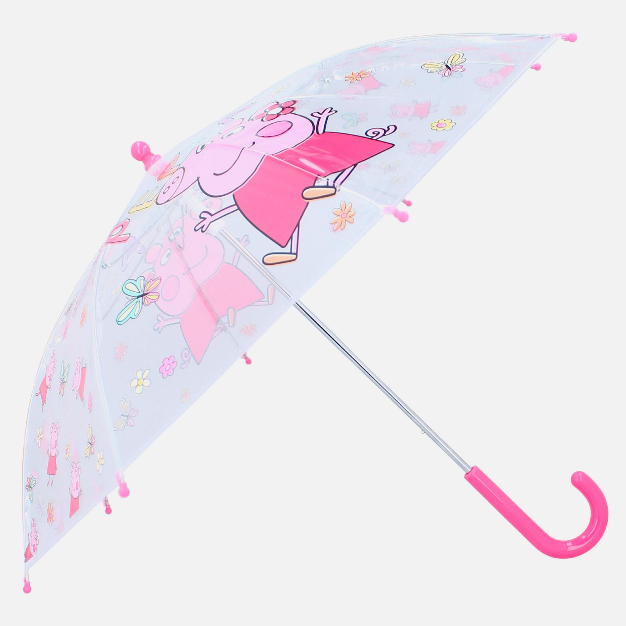 VADOBAG Deštník PEPPA PIG průhledný