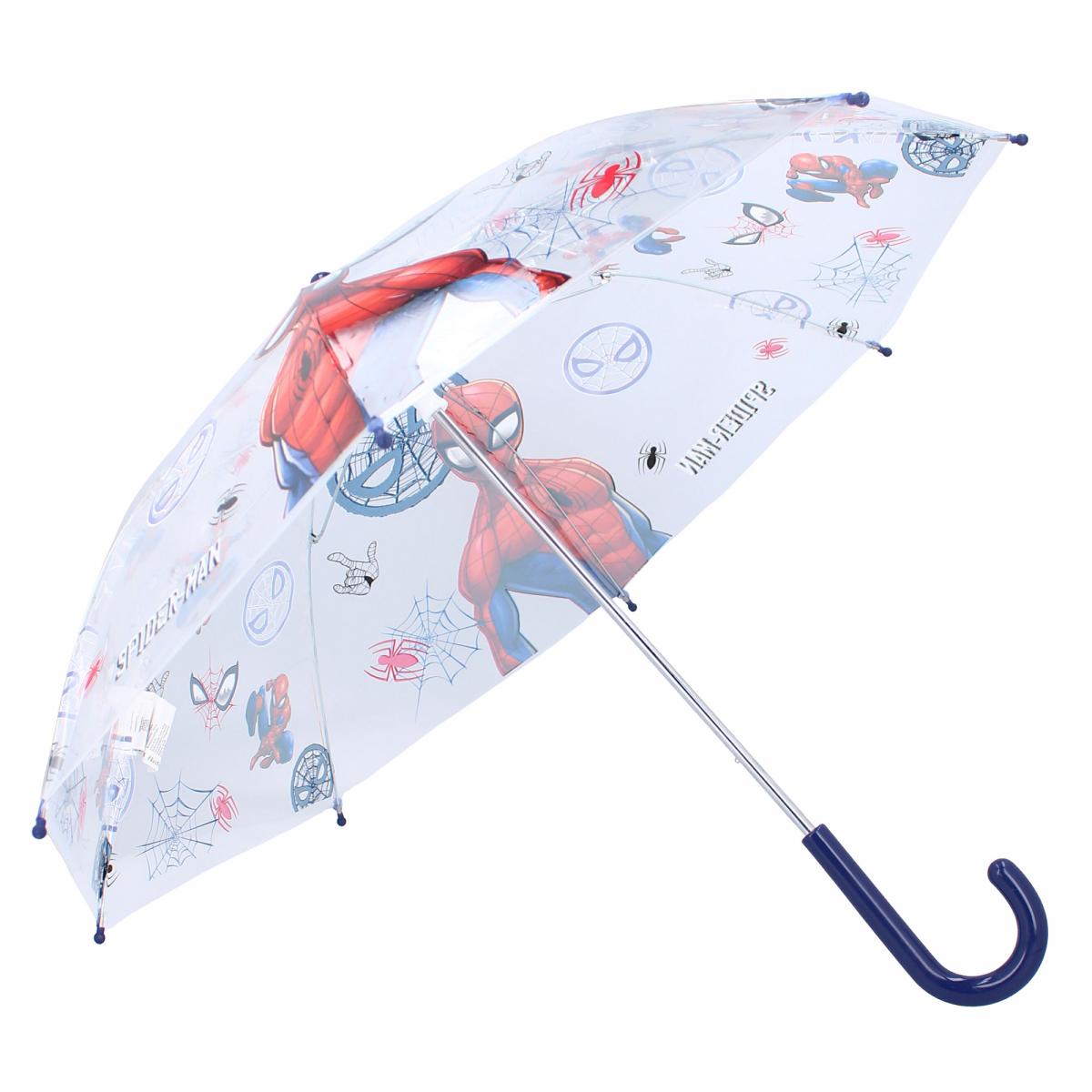 VADOBANG Deštník SPIDERMAN průhledný