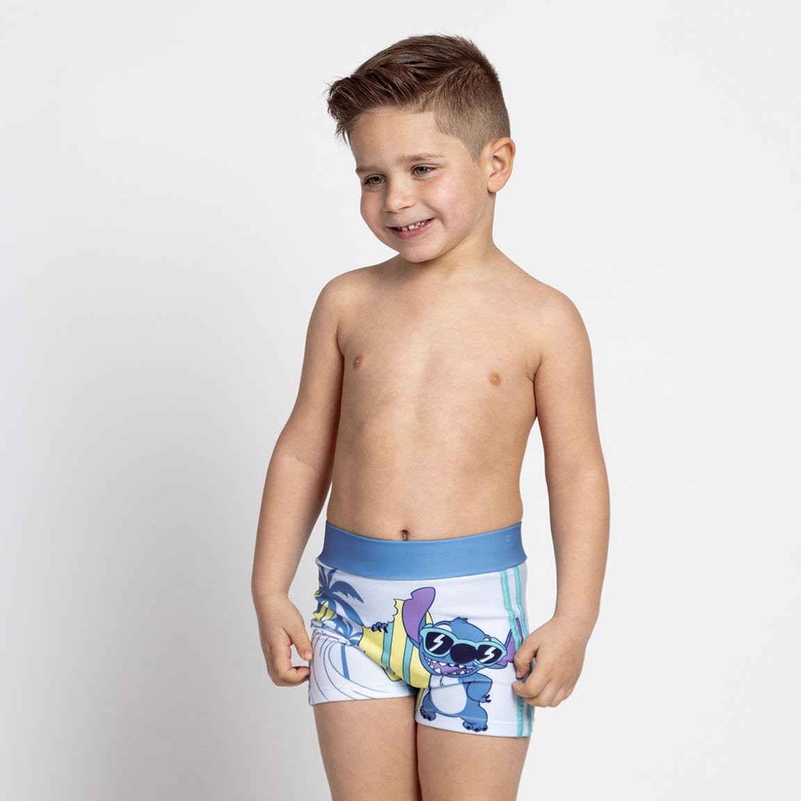 CERDA Plavky STITCH boxerky modré, vel. 104
