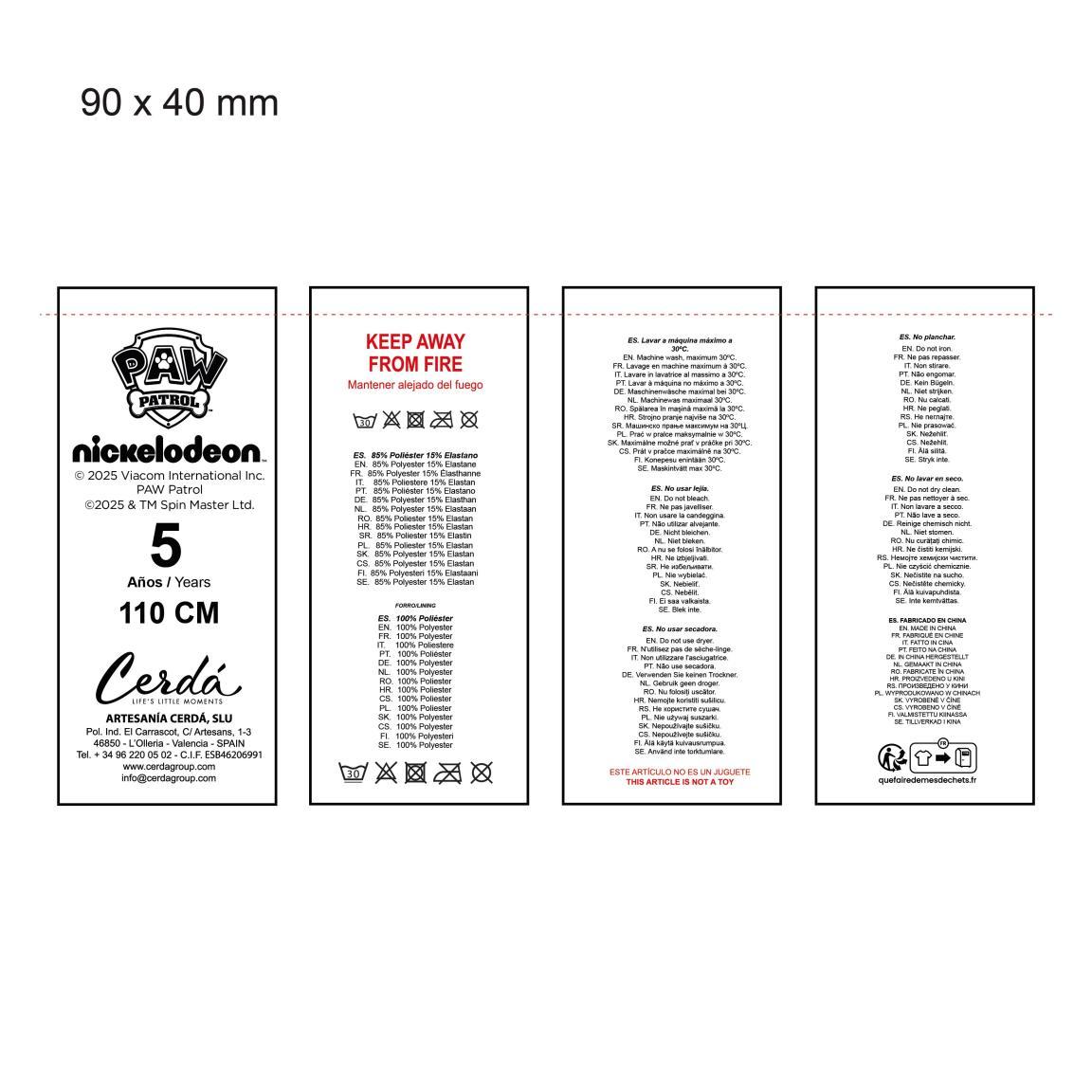 CERDA Plavky STITCH boxerky modré, vel. 128
