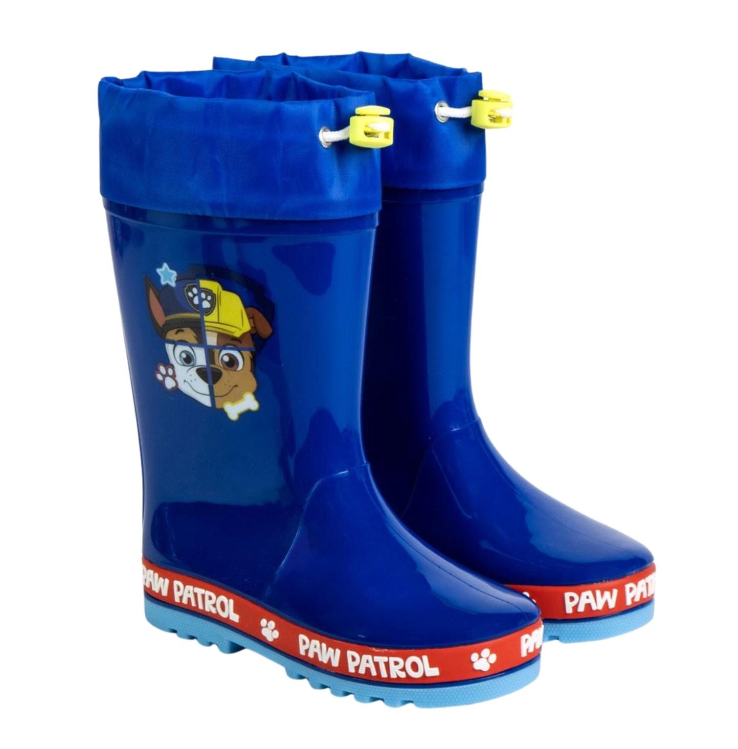 CERDA Holínky TLAPKOVÁ PATROLA modré, vel. 23