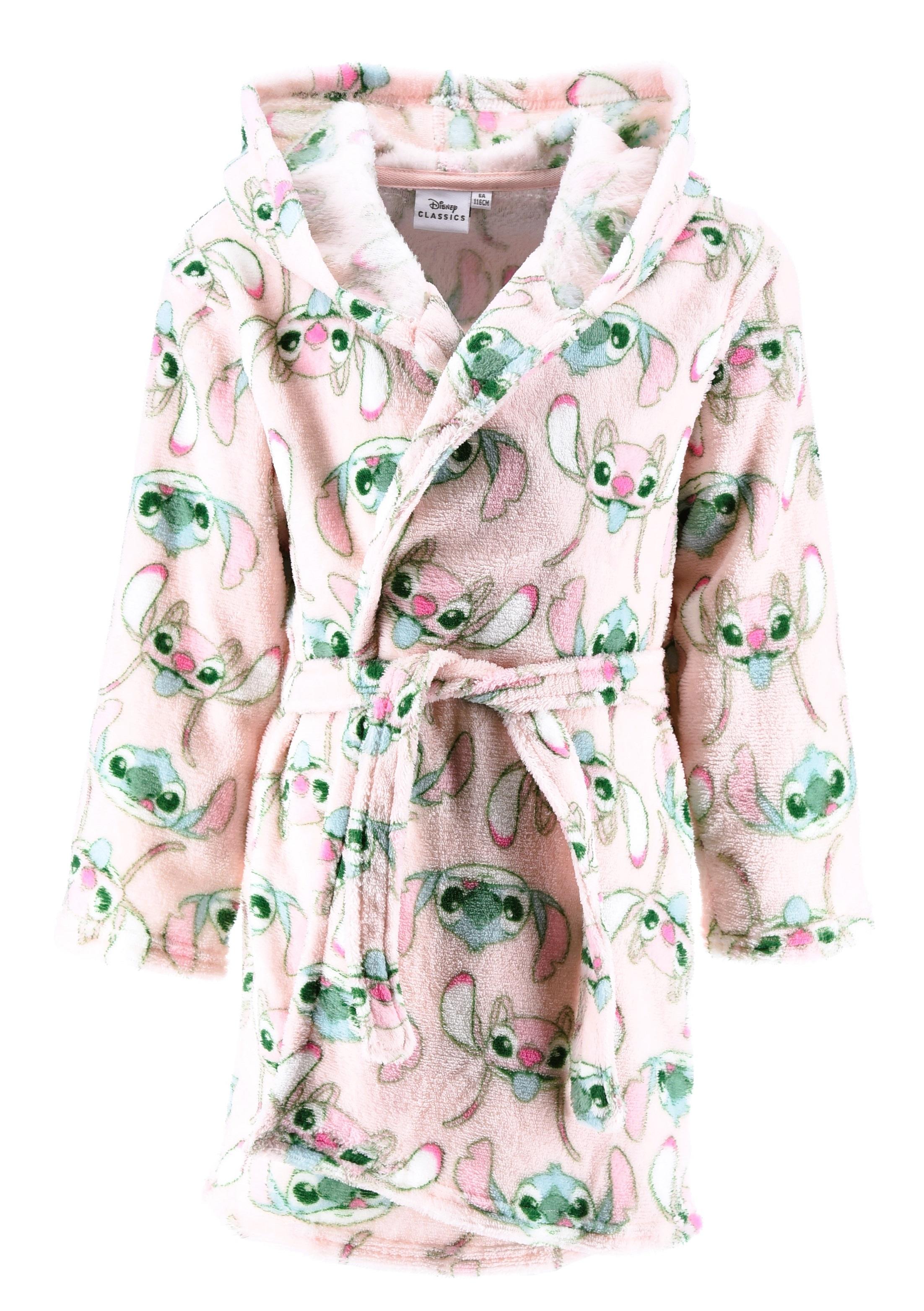 SUN CITY Župan LILO A STITCH růžový coral, vel. 116