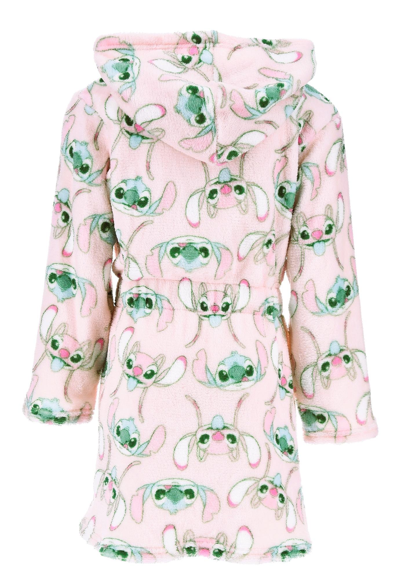 SUN CITY Župan LILO A STITCH růžový coral, vel. 116