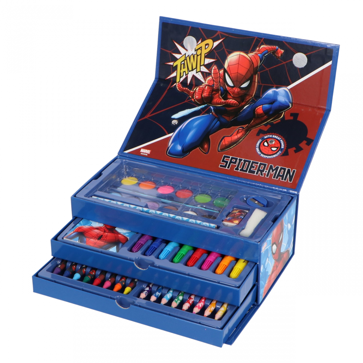 KRESLÍCÍ KUFŘÍK SPIDERMAN, uni