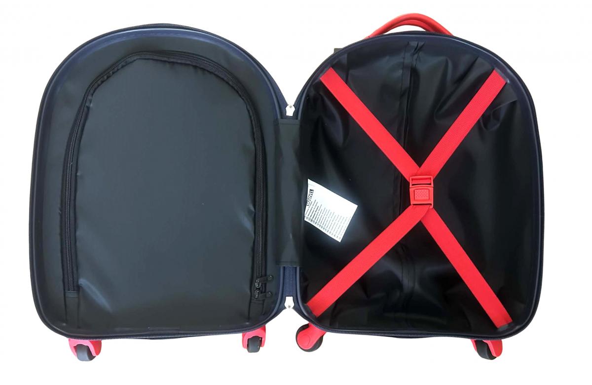 DELTA SPORT Kufr trolley SPIDERMAN skořepinový 41,5 x 33 x 20