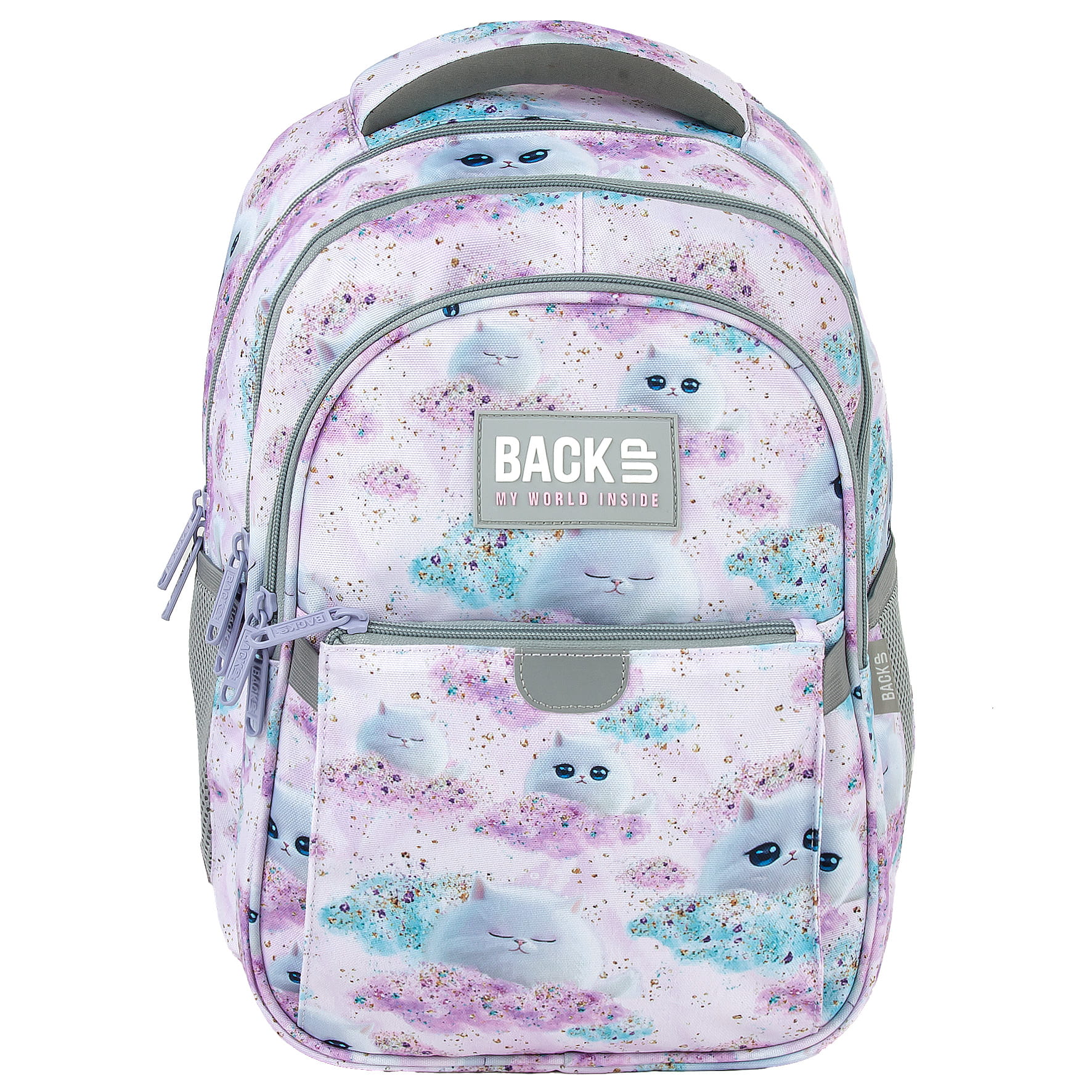 Zvýhodněný školní set BackUP Dreamy 3v1 – batoh 26 l, penál a vak