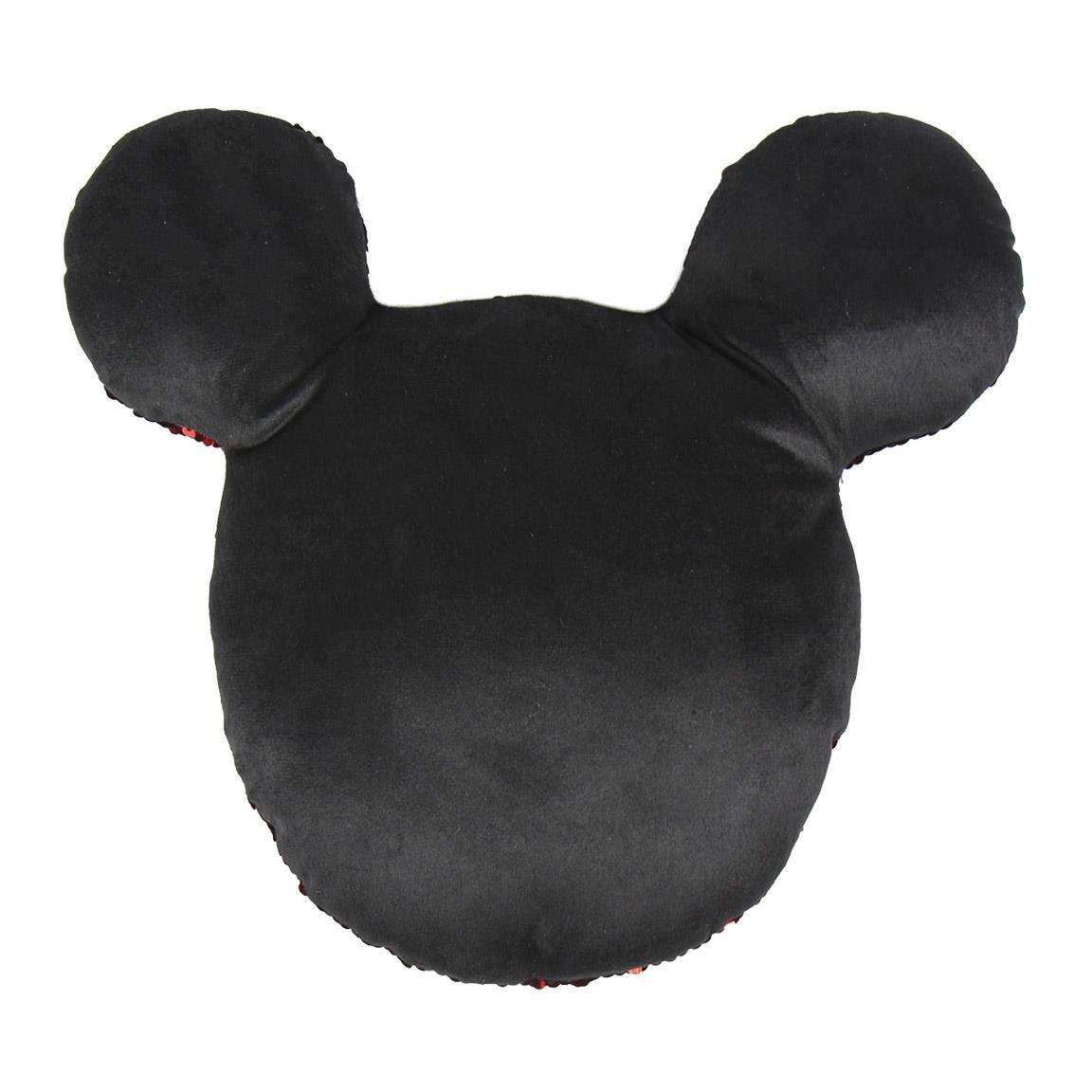 OFICIÁLNÍ LICENCE Polštářek MICKEY vánoční flitry 30 x 30 x 30