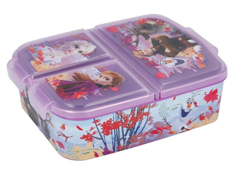 STORLINE Multi box na svačinu FROZEN fialový 19,5x16,5x6,7