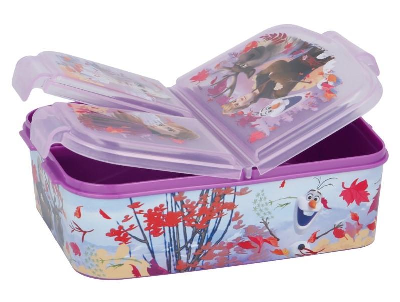 STORLINE Multi box na svačinu FROZEN fialový 19,5x16,5x6,7