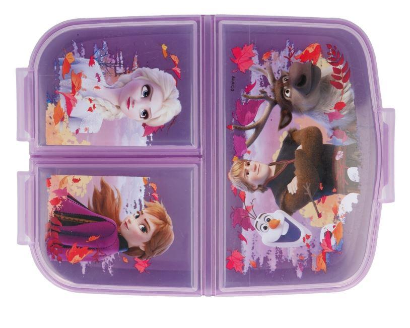 STORLINE Multi box na svačinu FROZEN fialový 19,5x16,5x6,7
