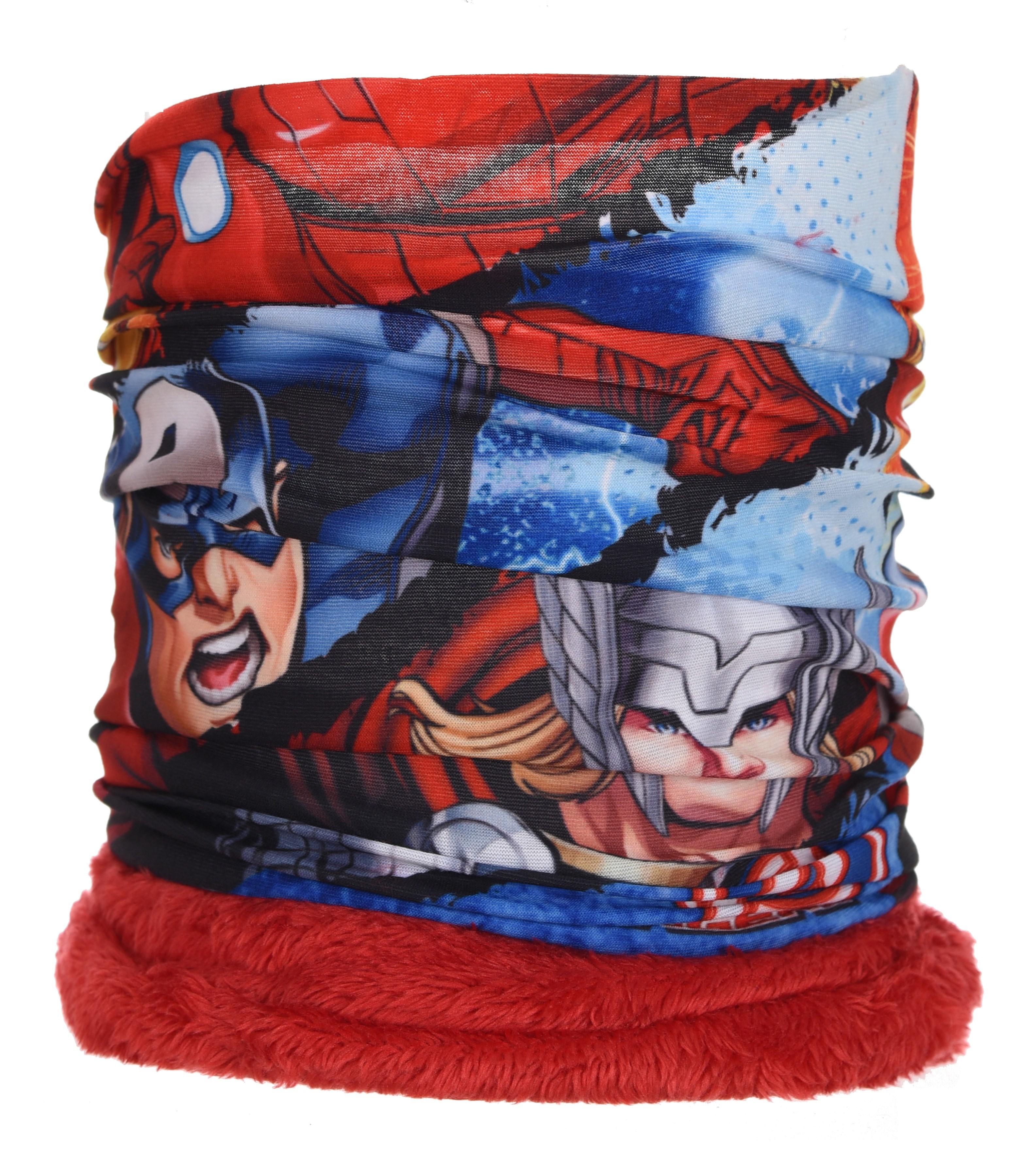 SUN CITY Nákrčník AVENGERS červený