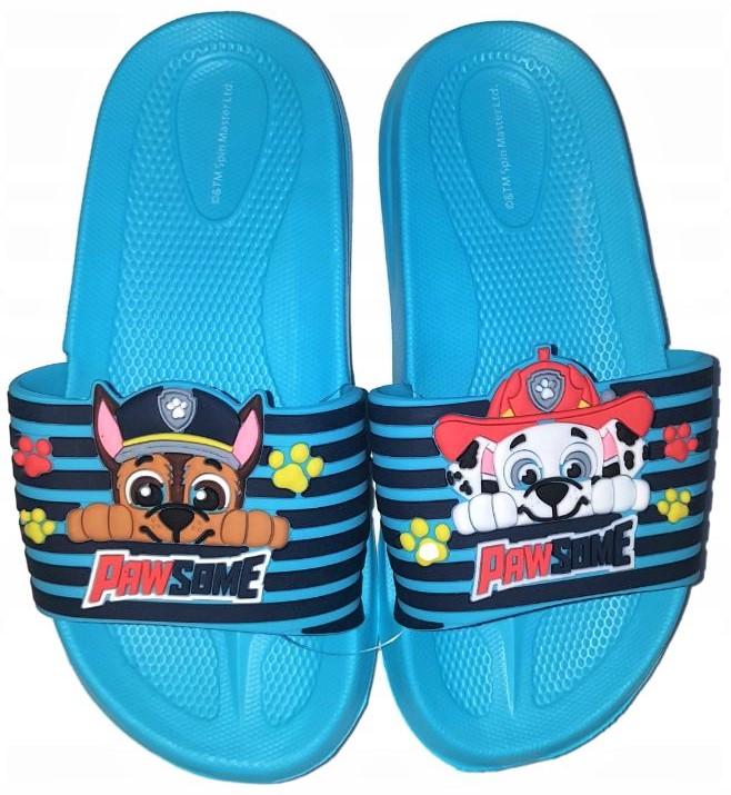 EPLUSM Pantofle TLAPKOVÁ PATROLA modré, vel. 27/28