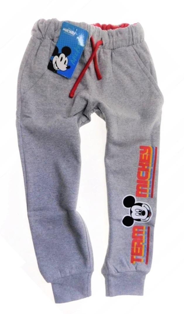 EPLUSM Tepláky MICKEY šedé, vel. 128