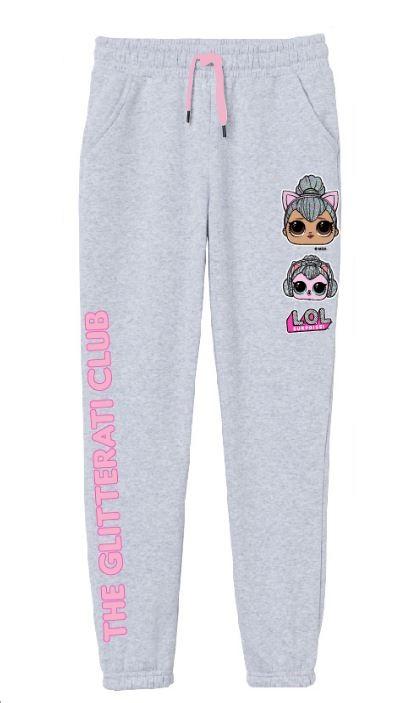 EPLUSM Tepláky L.O.L. šedé, vel. 122