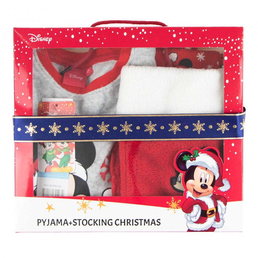 SUN CITY Pyžamo MICKEY vánoční + punčocha, vel. 98