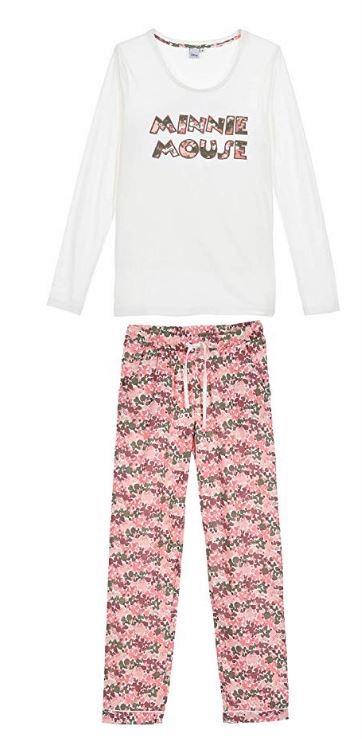 SUN CITY Pyžamo MINNIE dámské bílorůžové, vel. M