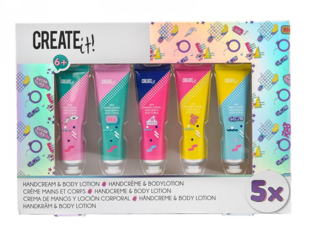 CREATE IT Sada 5ks krém na ruce a těl CREATE IT