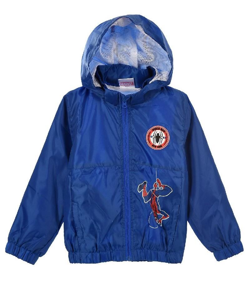 SUN CITY Bunda SPIDERMAN šusťáková modrá, vel. 98