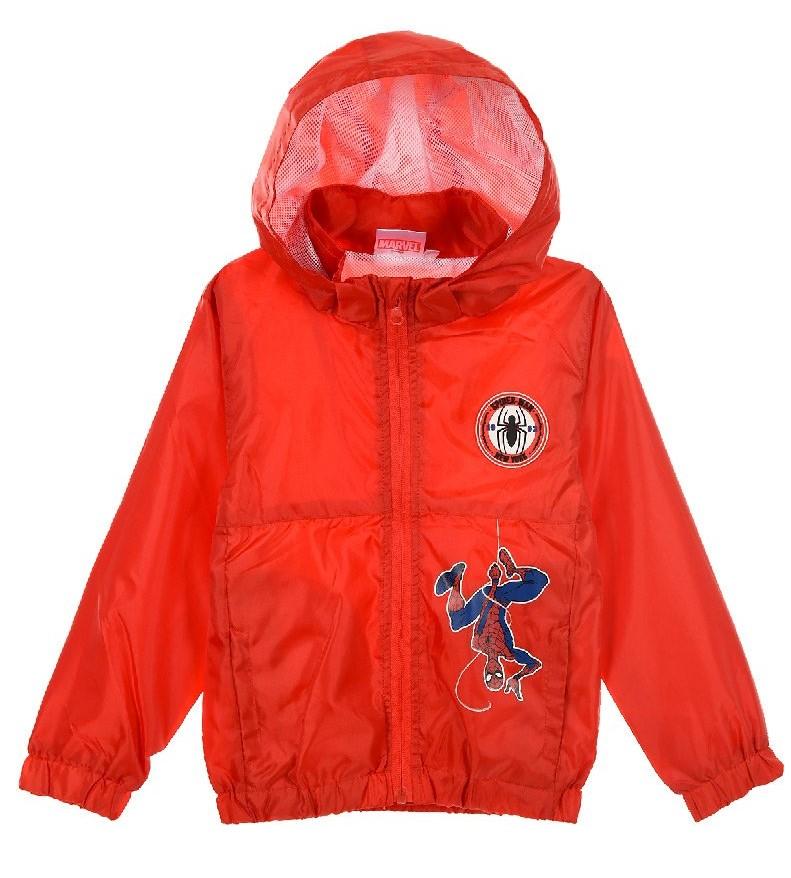 SUN CITY Bunda SPIDERMAN šusťáková červená, vel. 98