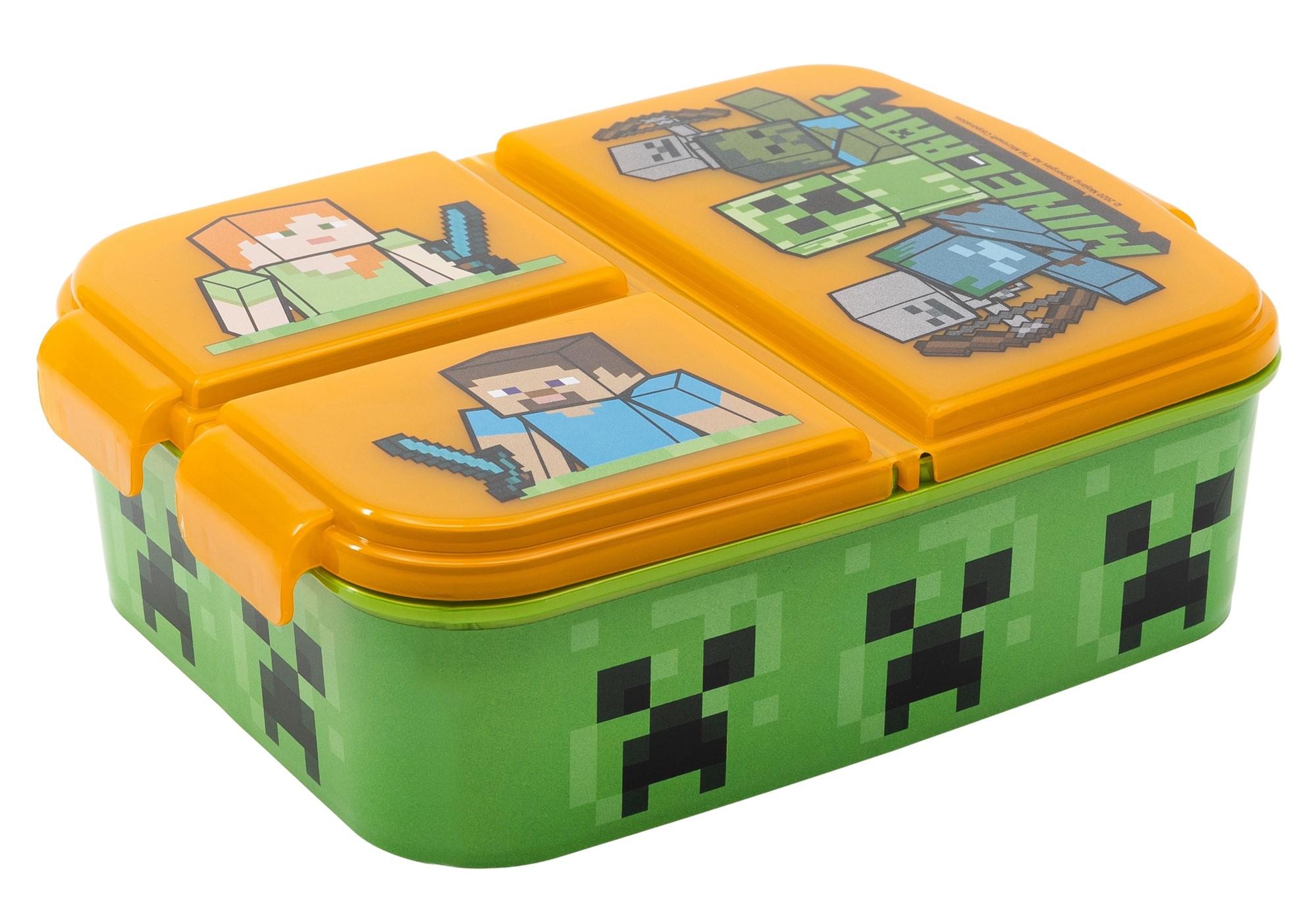 STORLINE Multi box na svačinu MINECRAFT. 19,5x16,5x6,7