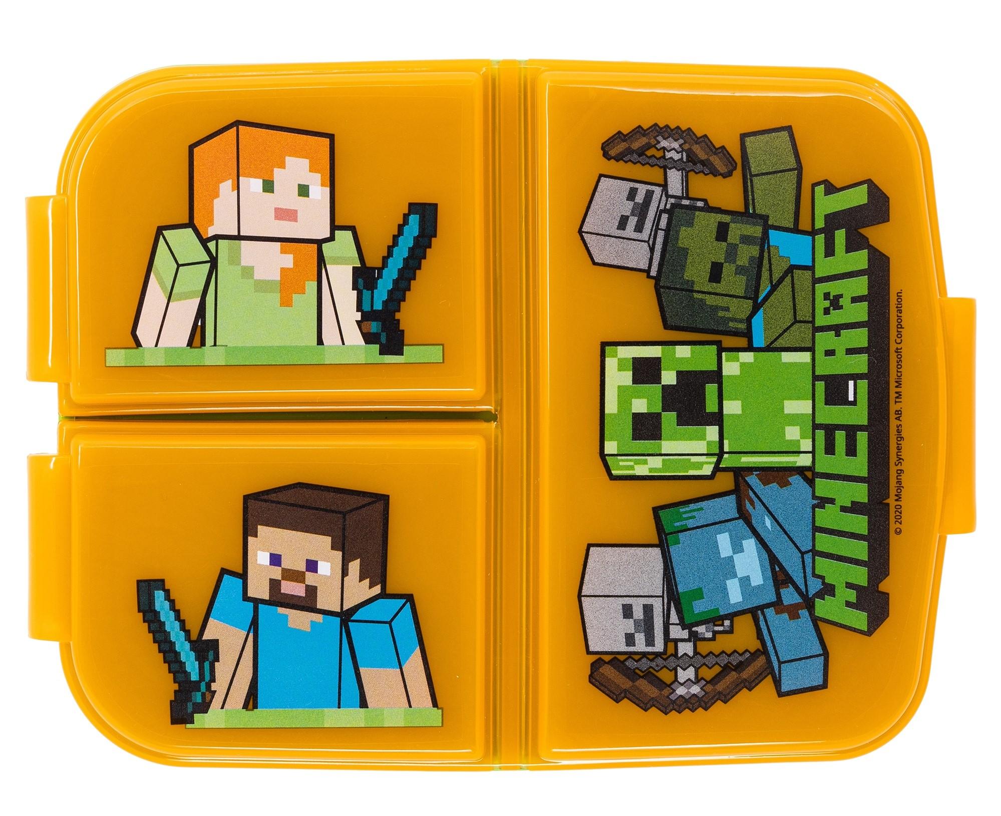 STORLINE Multi box na svačinu MINECRAFT. 19,5x16,5x6,7