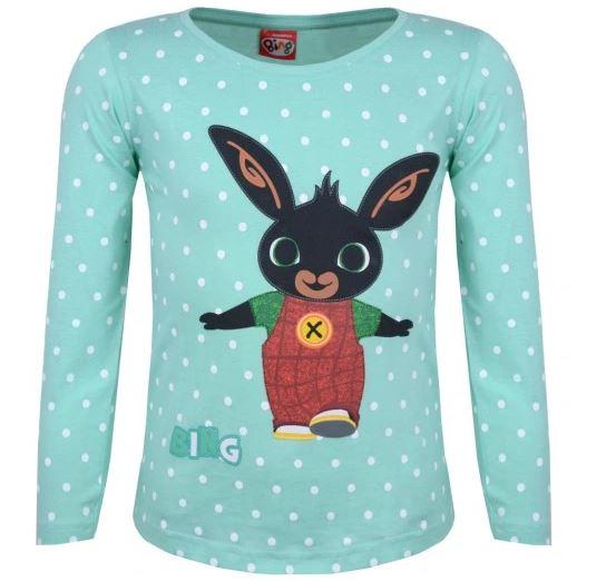 EPLUSM Triko / tričko KRÁLÍČEK BING tyrkysové, vel. 92
