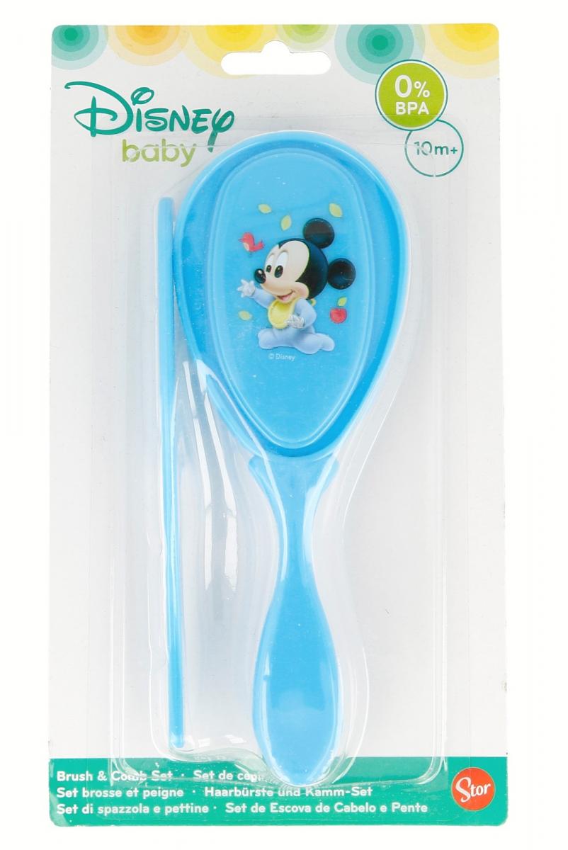 STORLINE Sada baby kartáč a hřebínek MICKEY 