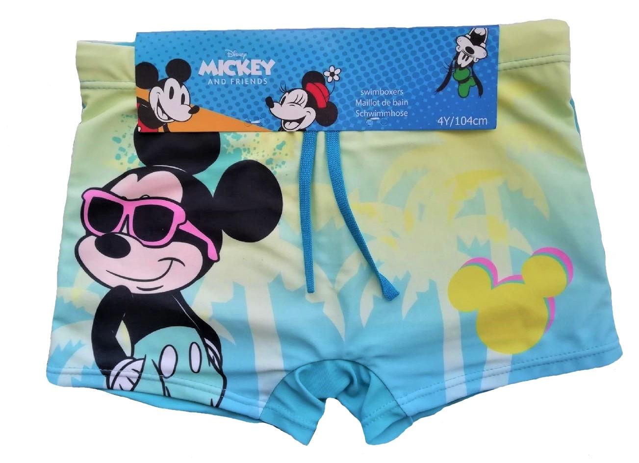 FASHION UK Plavky MICKEY MOUSE boxerky brýle, vel. 98