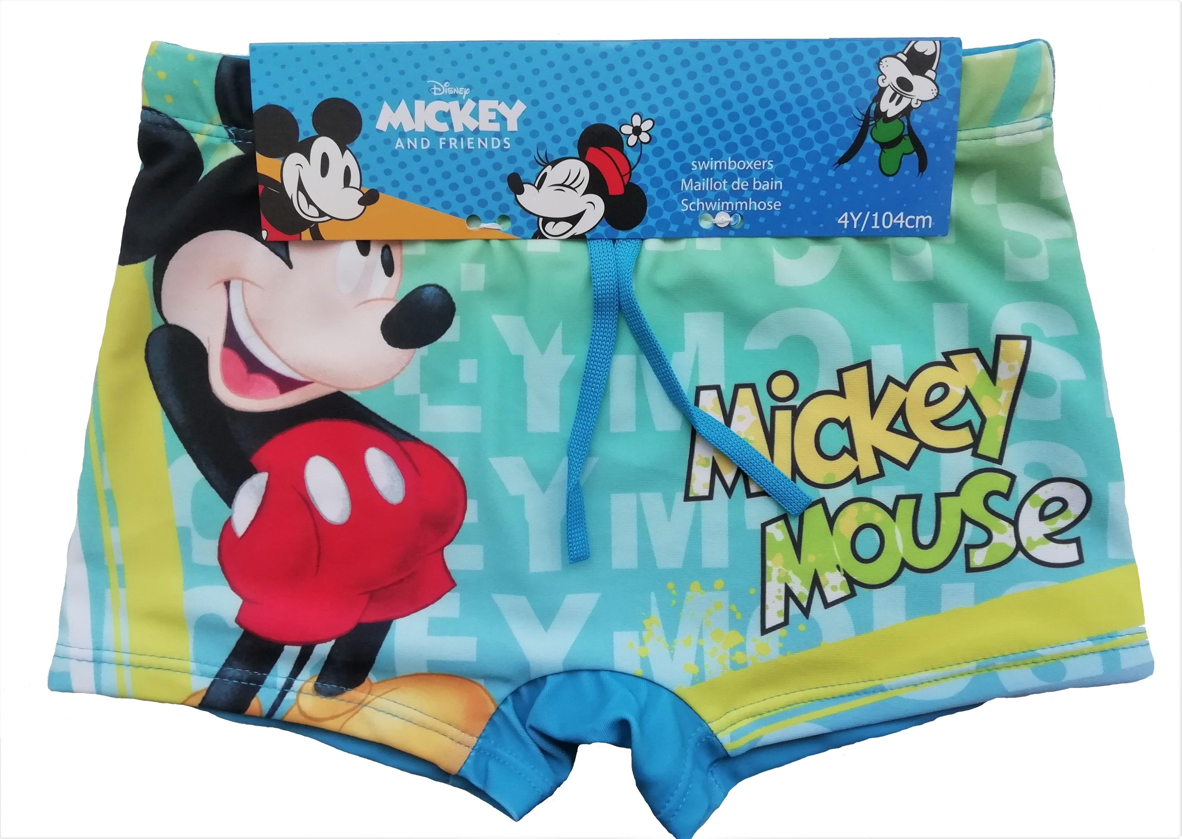FASHION UK Plavky MICKEY MOUSE boxerky, vel. 98