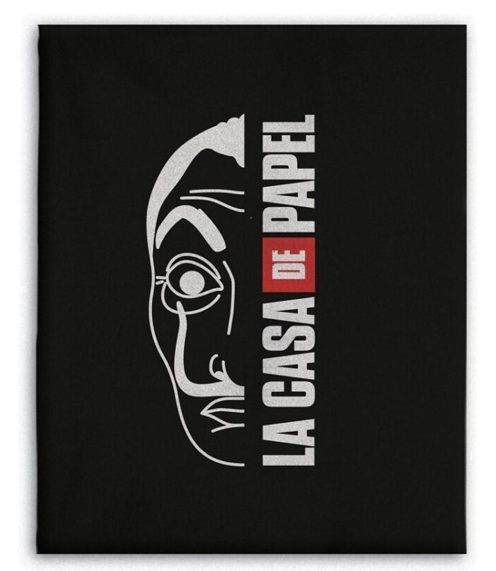 OFICIÁLNÍ LICENCE Deka PAPÍROVÝ DŮM polar fleece 100 x 140