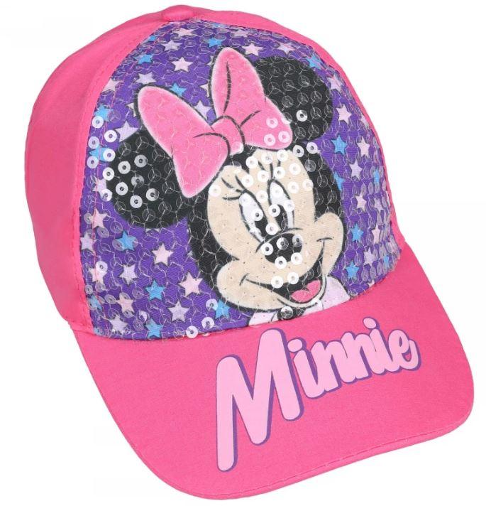 EPLUSM Kšiltovka  MINNIE měnící flitry , vel. 52