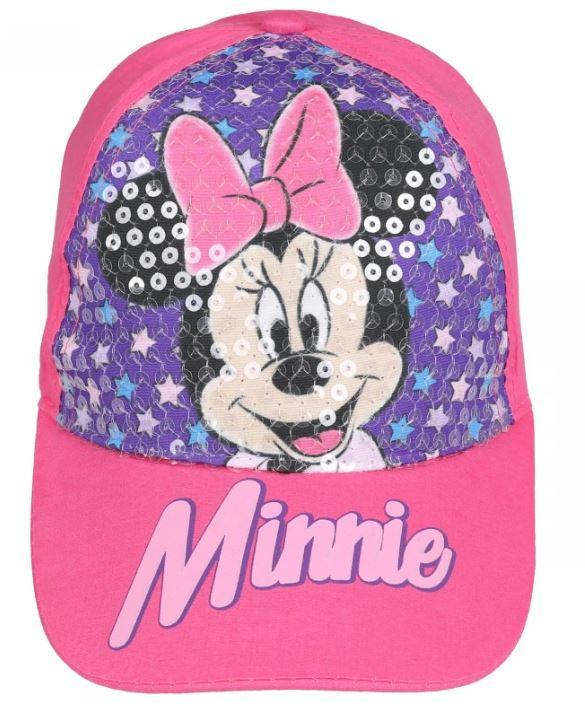 EPLUSM Kšiltovka MINNIE měnící flitry , vel. 54