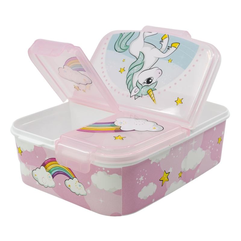 STORLINE Multi box na svačinu UNICORN 19,5x16,5x6,7