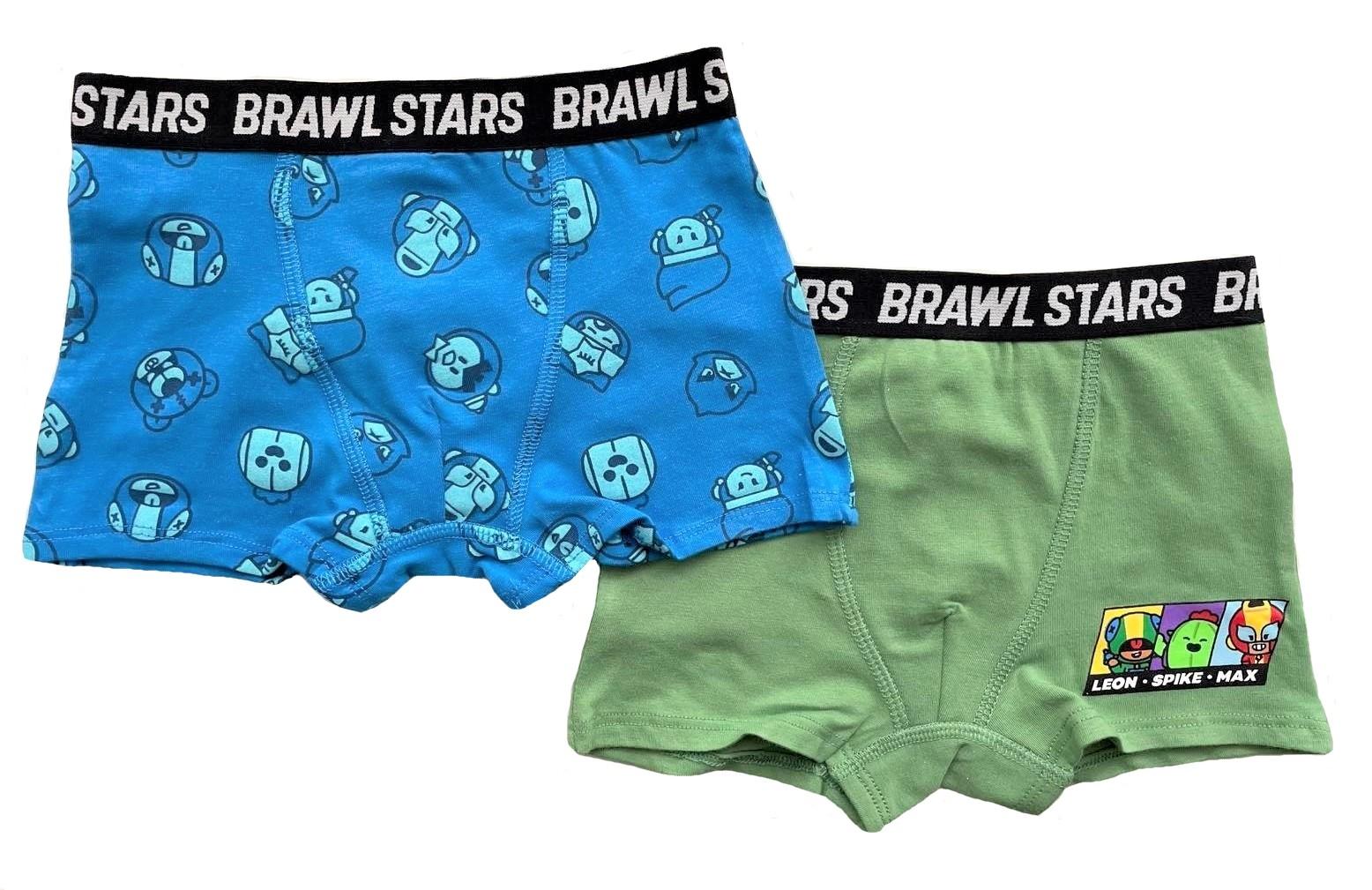 FASHION UK Boxerky BRAWL STARS 2pack, vel. 128
