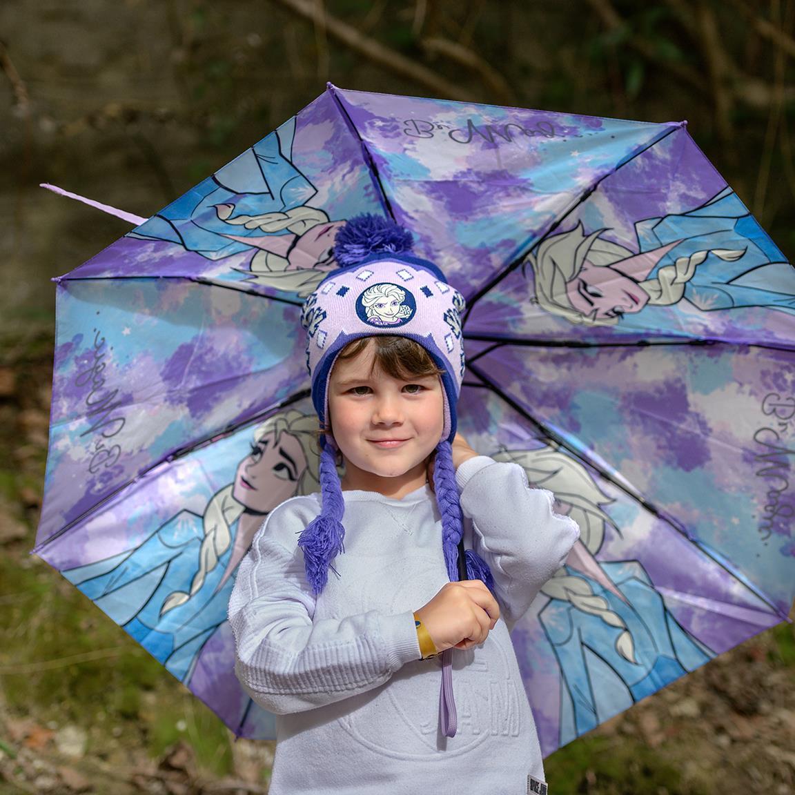 CERDA Deštník FROZEN skládací fialový