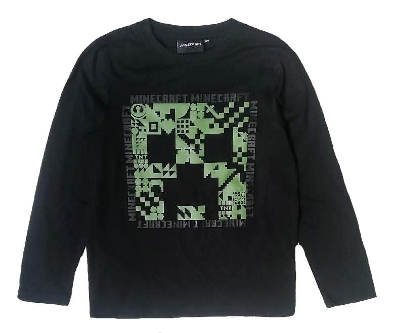 FASHION UK Triko / tričko MINECRAFT černé, vel. 146