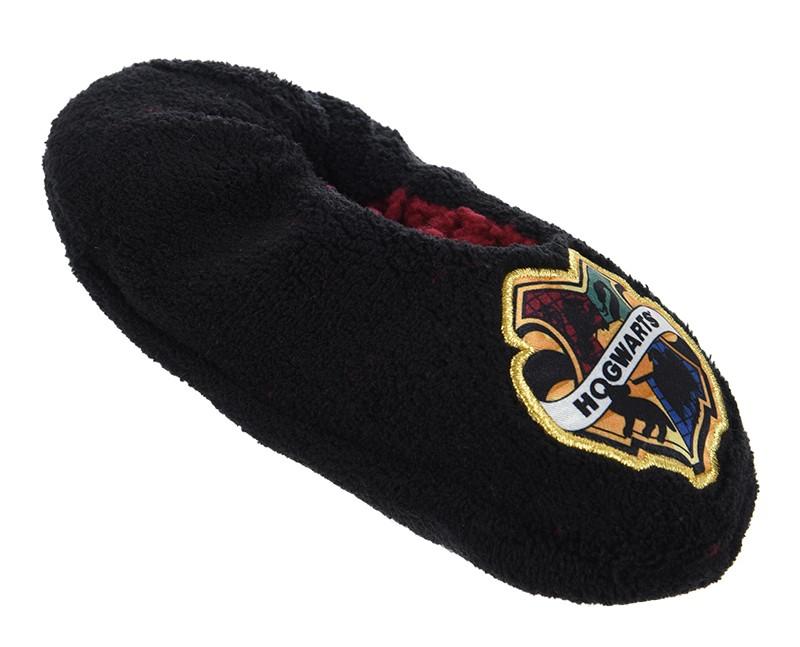 SUN CITY Bačkory HARRY POTTER chlupaté černé, vel. 27/28