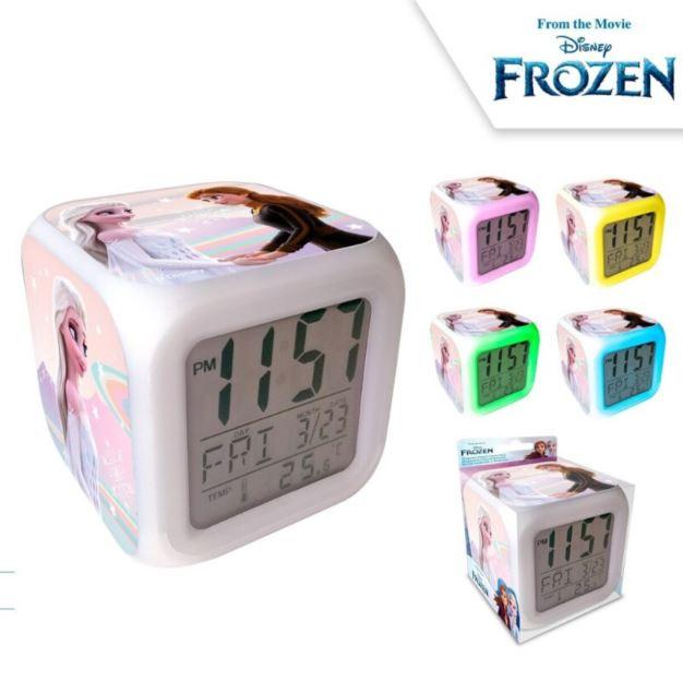 EUROSWAN Budík FROZEN  multifunkční