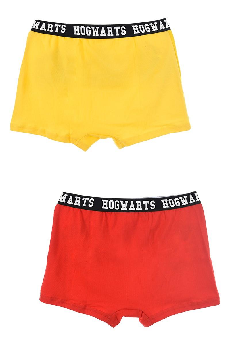 SUN CITY Boxerky HARRY POTTER 2pack žluté a červené, vel. 140/152