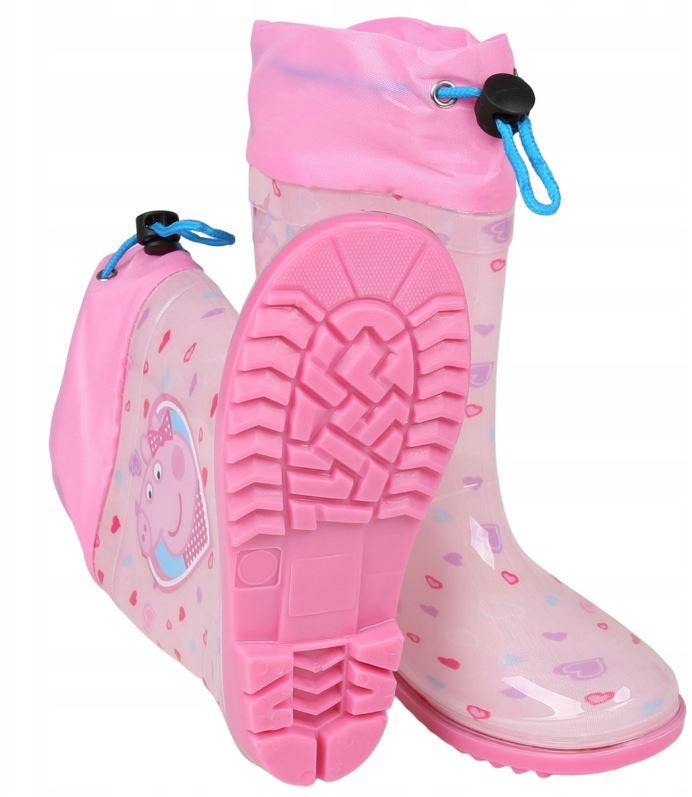 EPLUSM Holinky PEPPA PIG růžové, vel. 31/32