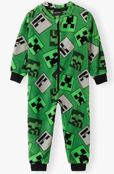 FASHION UK Pyžamo overal  MINECRAFT fleece, vel. 98/104