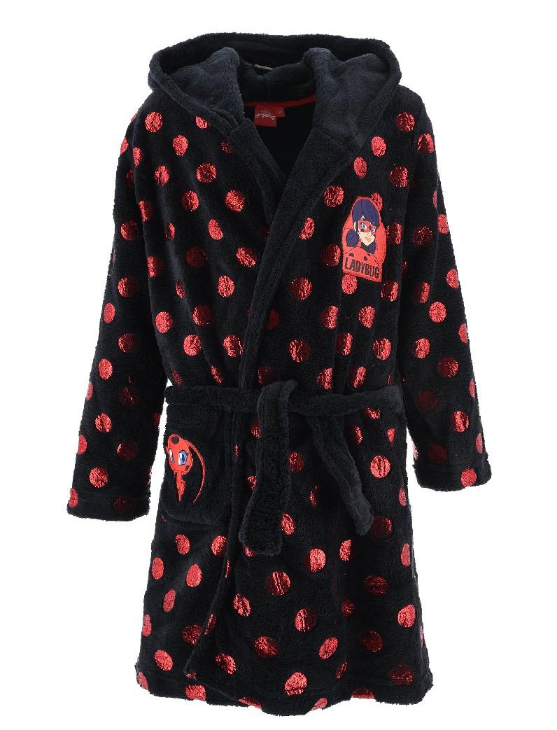 SUN CITY Župan KOUZELNÁ BERUŠKA coral fleece černý, vel. 104