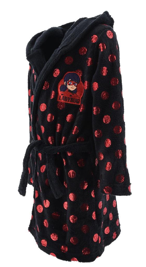 SUN CITY Župan KOUZELNÁ BERUŠKA coral fleece černý, vel. 104